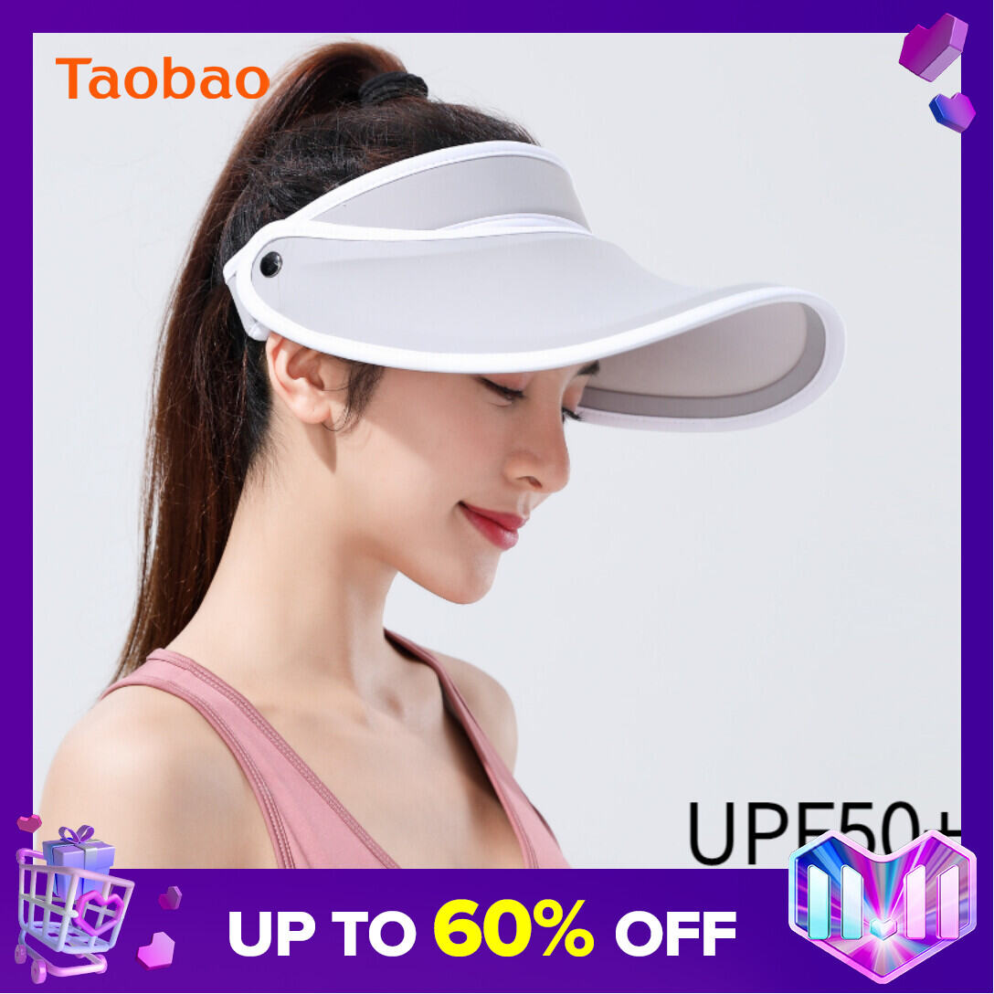 Sun Protection Hat Women's Summer UV-Proof Air Top Hat Outdoor Cycling Sun Hat Full Face Large Brim Beach Sun Hat