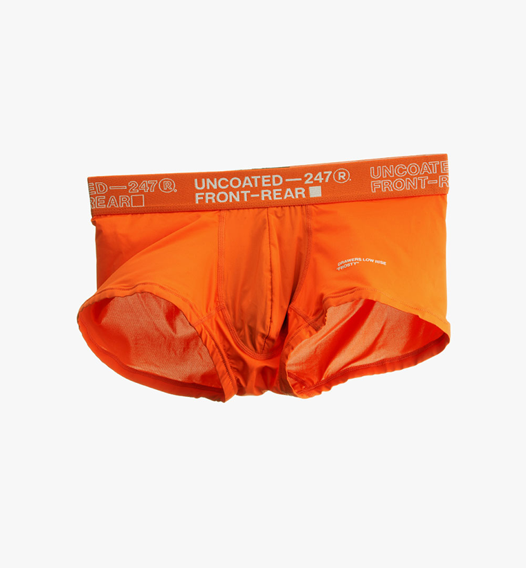 (UNCOATED 247 Store) Drawers Low-Rise Frosty (Blue) Blank Corp