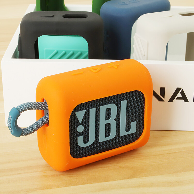 JBL GO3 speaker Case Protective shell of silica gel waterproof and dustproof sheath