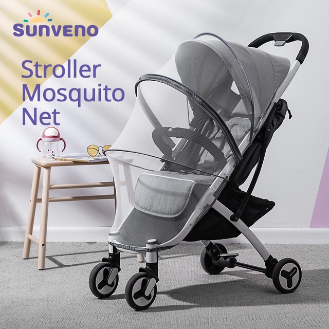 Sunveno Baby Accessories Stroller Accessories Baby Stroller Mosquito Bug Net Insect Netting Cover Safe Infants Protection Mesh