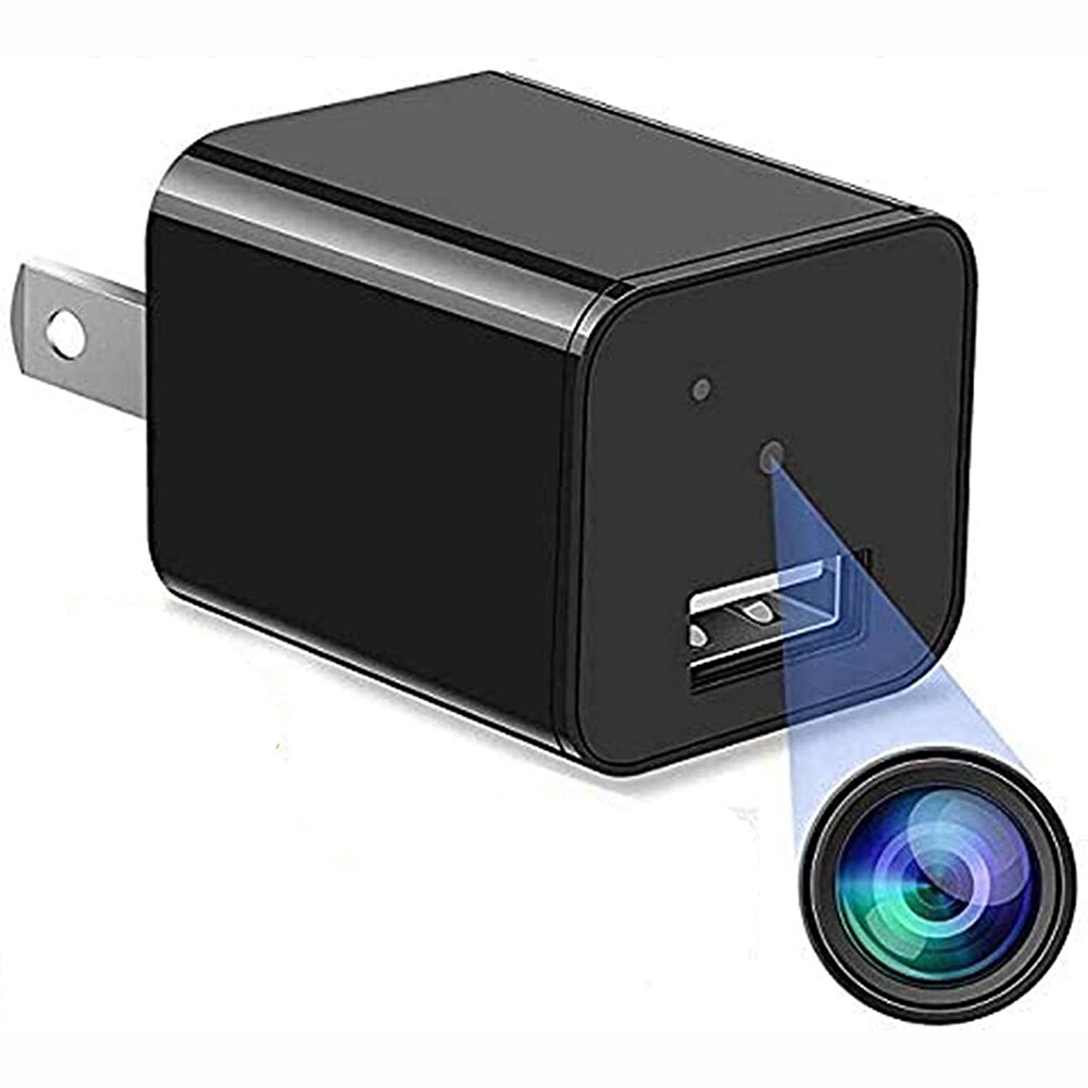 HD 1080p Wall Mini Usb Charger Camera Hidden Monitor Home Security Surveillance Video Recorder specification:S1 US Plug Direct Record