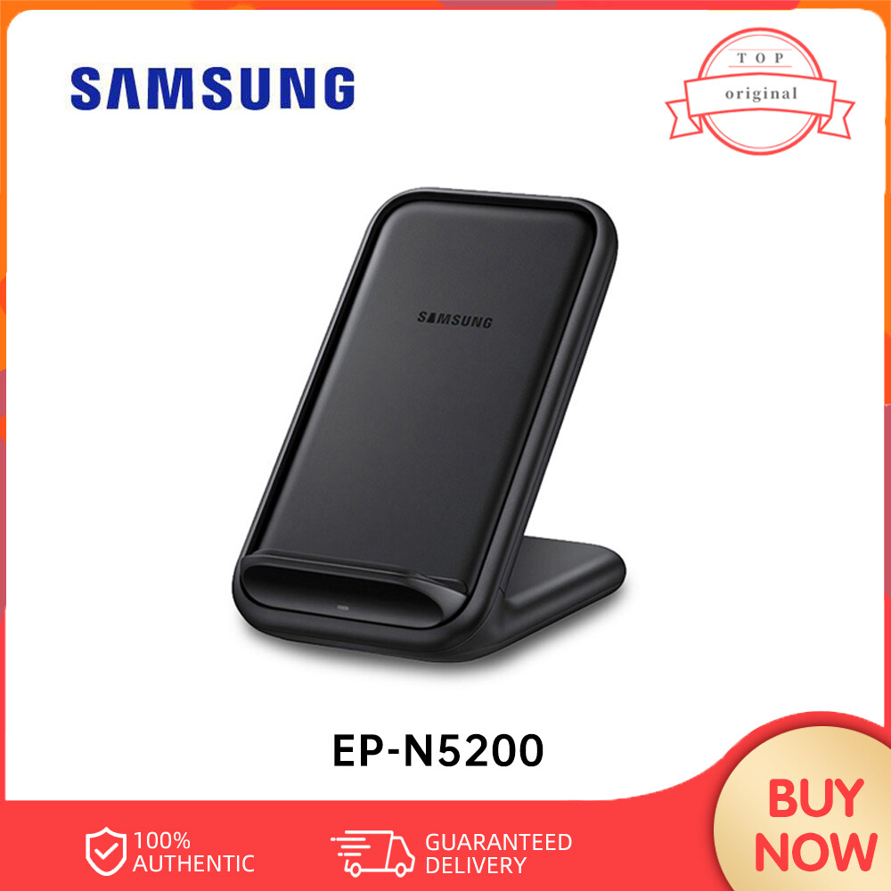 Original Samsung 15W Wireless Charger Stand Fast Qi Charge EP-N5200 For Samsung Galaxy S21 S20 NOTE 10 NOTE 10+ For Galaxy Devices and Apple iphone 8.8 Plus。X.XS.XS Max,XR